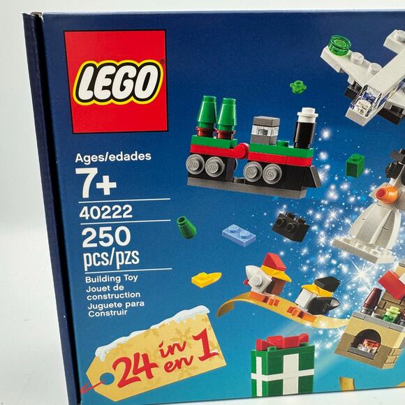 LEGO 40222 24-in-1 Holiday Set Christmas Countdown 250pcs New Sealed - Picture 3 of 8